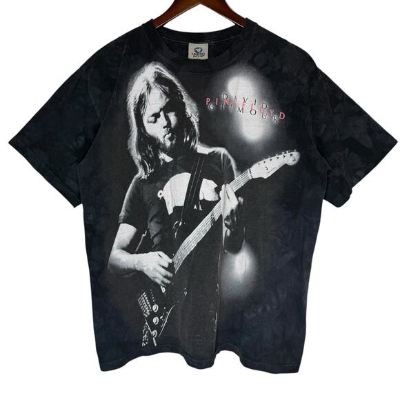 Liquid Blue Other - Liquid Blue Pink Floyd Vintage David Gilmour T-Shirt AOP Tie Dye size Medium